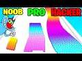 NOOB vs PRO vs HACKER | In Canvas Run | With Oggy And Jack | Rock Indian Gamer |
