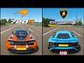 Remaking Carwow In Forza Horizon 4 | McLaren 720S VS Lamborghini Aventador SV - DRAG RACE & MORE!