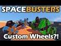 Space Busters | Can We Make Custom Rotor Wheels? | Space Engineers