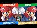 SSC 2019 SSBU - MVG Dark Wizzy (Mario) VS TDOR Sauce (Mario) Smash Ultimate Round 2 Pools