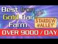 Stardew Valley | Best Iron-Gold Bar farming | Memoria