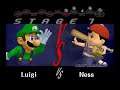 Super Smash Bros Melee - Classic - Luigi