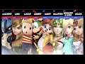 Super Smash Bros Ultimate Amiibo Fights – Request #15981 L team vs Girl Team