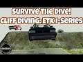 Survive the Dive! Crash Hard Cliff Diving - ETK I-Series - BeamNG Drive