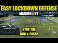 THIS LOCKDOWN MADDEN 21 DEFENSE STOPS THE RUN AND PASS! PLAY DEFENSE LIKE A PRO AND STOP ANY OFFENSE