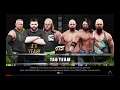 WWE 2K19 Grim,Road Dogg,Billy VS Styles,Anderson,Gallows 6-Man Elimination Tag Match