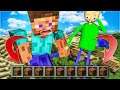 1 Inventory, 2 Teams and A Base Building Challenge in Minecraft Multiplayer Gameplay!