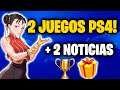 ¡2 JUEGOS PS4 + 2 NOTICIAS PLAYSTATION!