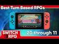 20 BEST Turn Based RPGs on Nintendo Switch 20 through 11