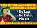 CARA SETTING ANALOG KONTROL MOBILE LEGEND, SETTINGAN MOVEMENT WHEEL & SKILL WHEEL