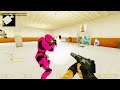 Counter Strike Source - Zombie Escape mod online gameplay on ze_shaurma map