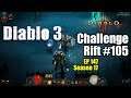 [Diablo 3] Challenge Rift #105 is a Crusader Blessed Shield LoN (Season 17)