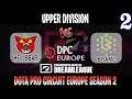 DreamLeague S15 DPC EU | HellBear vs Brame Game 2 | Bo3 | Upper Division | DOTA 2 LIVE