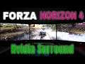 Forza Horizon 4 Nvidia Surround Triple Monitor Setup (5760 X 1080p) with Nvidia GTX 1070 SLI in 2019