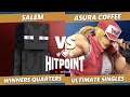 Hitpoint Online 2 Winners Quarters - Salem (Steve) Vs. Asura Coffee (Terry) SSBU Smash Ultimate