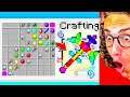 How To Craft A Secret RAINBOW PICKAXE in Minecraft! (Hidden Recipe)