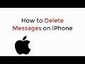 How to Delete Messages on iPhone UPDATED