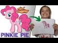 How to draw Pinkie Pie for beginners | Easy step by step tutorial for kids
