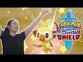 My Wife's SHINY GROOKEY Reaction! (Featuring aDrive) Pokemon Sword and Shield
