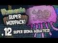 NOVO BIOMA AQUÁTICO SUPER INTERESSANTE!! Terraria com Mods #12 (Super Modpack)