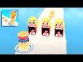 Pancake Run Max Level - All Levels Gameplay (iOS & Android) Walkthrough Levels 4-6