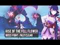 Rise of The Fell Flower: Fast Clear (New Event Boss) Genshin Impact