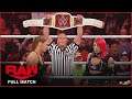 Ronda Rousey vs. Asuka - RAW Womens Championship Match: Jul 5, 2020