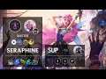 Seraphine Support vs Syndra - KR Master Patch 11.21