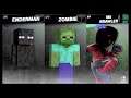 Super Smash Bros Ultimate Amiibo Fights – Steve & Co #296 Minecraft bad guys battle