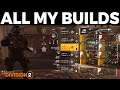 The Division 2 | ALL My Builds - Quick Showcase