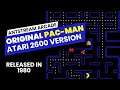 The First Original Pac-Man (1980) Game Gameplay — Atari 2600 Version
