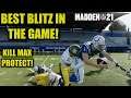THIS IS THE BEST BLITZ IN THE GAME! EASY TO SETUP DEFENSE GETS INSTANT PRESSURE! MADDEN 21 TIPS