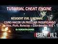 Tutorial Cheat Engine - Como encontrar y modificar camara en Resident Evil 2 Remake