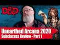 UNEARTHED ARCANA 2020 D&D Subclasses, Part 1 Review