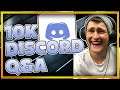 We Hit 10k SUBSCRIBERS! Discord Q&A!