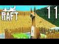 A SAD TALE OF A LLAMA AND CHICKEN! | Raft Gameplay/Let's Play S2E11