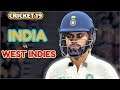 India Vs West Indies ,,1st Test,  World Test Championship 2019 ,, Cricket 19 Gameplay