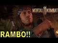 MORTAL KOMBAT 11 - ZERANDO COM O RAMBO!!
