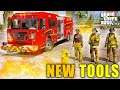 New Rescue Tools In GTA 5 Firefighter Mod