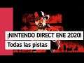 NINTENDO DIRECT ENERO 2020. Todas las pistas del anuncio de los próximos juegos para Nintendo Switch