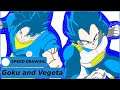 Speed Draw - Goku e Vegeta