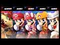 Super Smash Bros Ultimate Amiibo Fights – Request #20928 Bowser vs Mario army