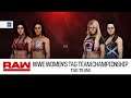 WWE 2k20 Women's Tag Team Championship Alexa Bliss & Nikki Cross Vs. The Iiconics