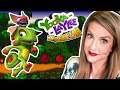 Yooka Laylee and the Impossible Lair: Let's Play #1 (it's like Donkey Kong Country!!)