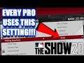 Become a Diamond Dynasty PRO Using These Settings!! - MLB The Show 20