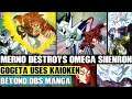 Beyond Dragon Ball Super: Merno Uses Omega Shenron As A Shield! Super Saiyan 4 Kaioken Gogeta!