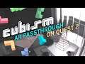 Cubism AR on Quest 2 Using Experimental Passthrough API