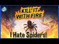 Destroy all Spiders - Kill it with Fire