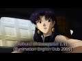 Evangelion 1.11 DUB Comparison - Misato Driving (Amazon Vs. Funimation)