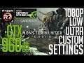 GTX 960 4gb on Monster Hunter World! 1080p Benchmark Test!